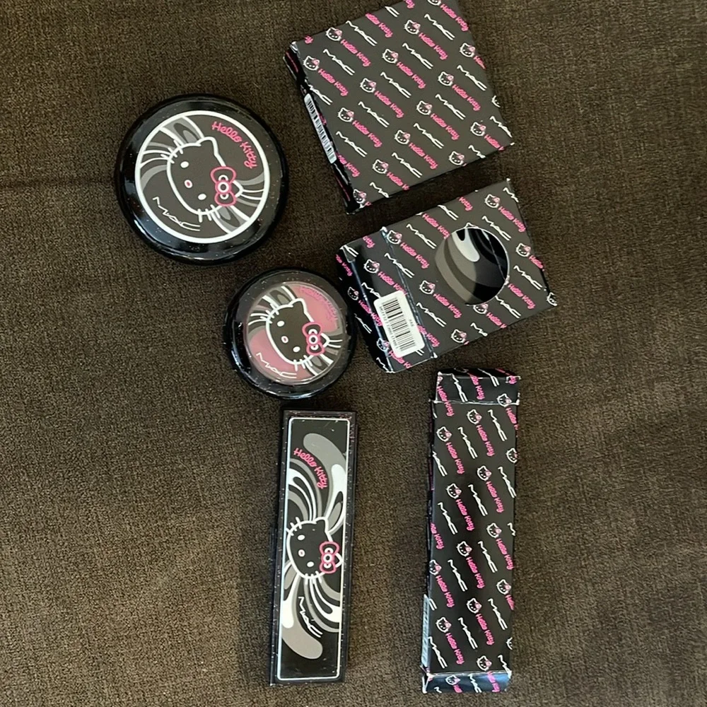 BRAND NEW IN BOX Rare Hello Kitty Mac collab makeup 3 pcs. - Picture 14 of 14